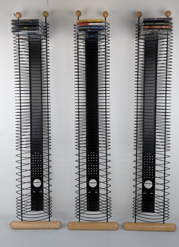 Set wood black metal - black,