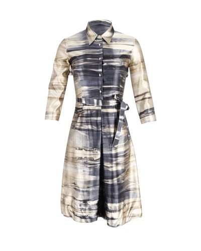 Prada belted printed - prada,