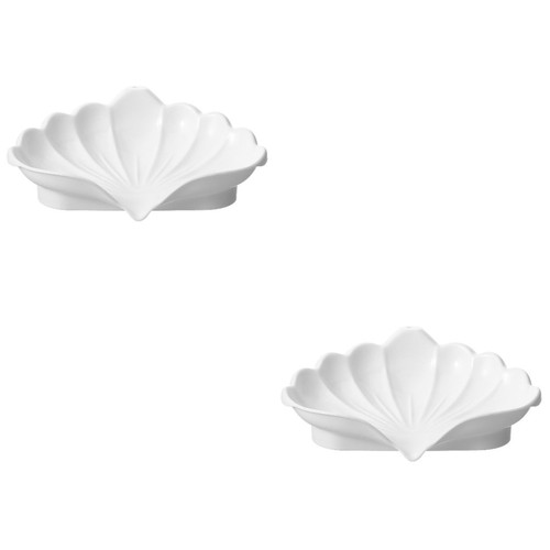 2pcs shell shaped - 2pcs, dish