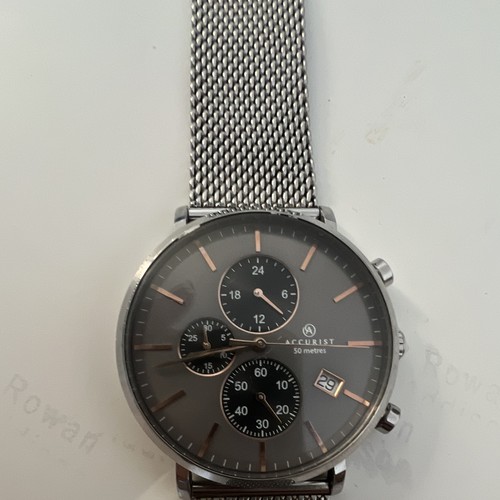 Accurist chronograph watch 50m - chronograph,