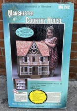 DuraCraft Manchester Country House Dollhouse Brand New FREE SHIPPING