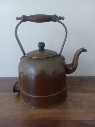 Vintage copper electric kettle - copper,
