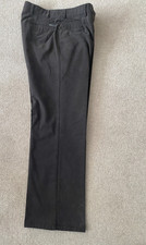 Bruhl Classic: Men's Trousers W 32  Short  Brown Cotton with Elastane Straight