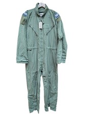 Genuine American CWU-27P USAF Flight Suit Sage Green Coverall Size 46R #646