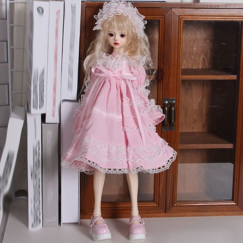 Dolls long dress with headband - long,