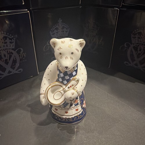 Royal crown derby girl teddy - derby,