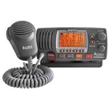 COBRA Fixed Mount Radio MR F77B GPS E Class D Marine DSC VHF Boat UK Spec F 77