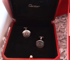 CARTIER CUFFLINKS PURE LUXURY NEW BOXED