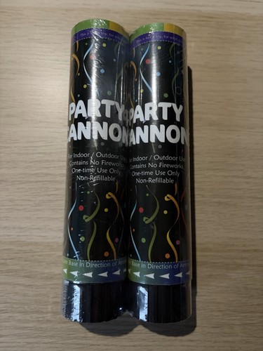 Jumbo party cannons - party,