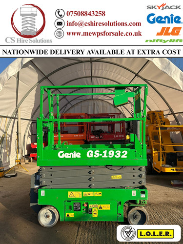 2016 genie 1932 scissor lift - 2016,