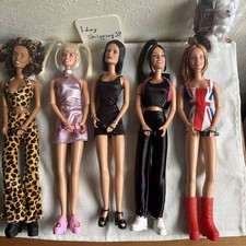 Vintage 1997 Galoob Spice Girls Girl Power Complete Doll Figure Set of 5