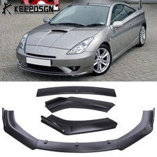 For Toyota Celica 2000-2005 Front Bumper Lip Spoiler Splitter 3PC Body Kit Matte