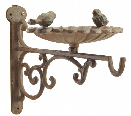 Plant hanger bird bath feeder - bath,