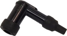 NGK Resistor Spark Plug Cap Motorcycle Rubber Ceramic Marine Bike Custom Black 