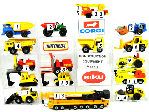 Various corgi matchbox - matchbox, siku
