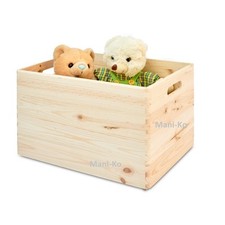 Wooden Large Boxes Plain Wood