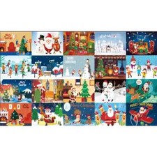 8ft 5ft 3ft Christmas Xmas Santa Gonk Sleigh Snowman Reindeer Tree Sleigh Flag