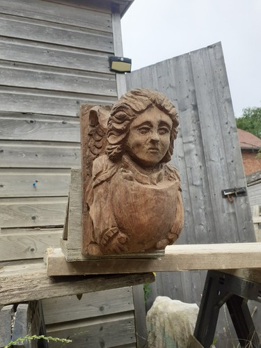 Old oak angel beam - angel,