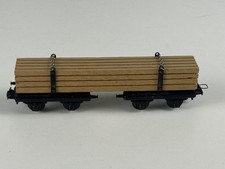 Trix Express 20/158 Langholwagen with Load Approx. 16 x 4 x 3 CM Condition See