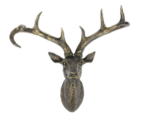 Mounted stag deer - head, wall