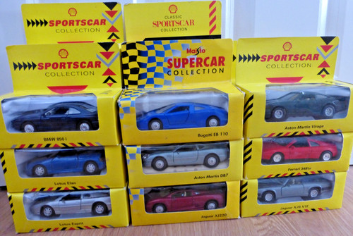 Maisto shell collectors - collectors, cars