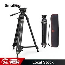 SmallRig 73" Video Tripod, Heavy-Duty Fluid Head Tripod, Max Load 8kg 3751