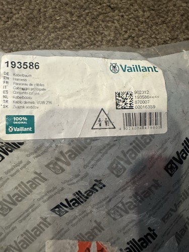 Vaillant wiring harness 193586 - vaillant,