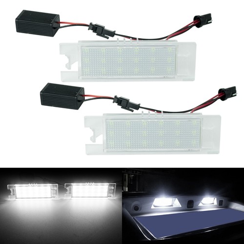 White led license number plate - license,