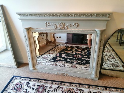 Large hall wall mirror - wall,