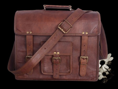 Men real goat leather - 15"men's,