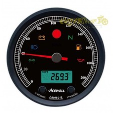 Black Speedometer/Tachometer