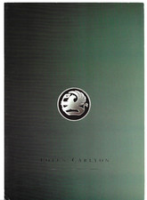 Vauxhall Lotus Carlton 1990-92 UK Market Foldout Sales Brochure