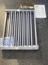 Safetots Baby Gate Elegance Safety Wooden Gate White Natural Range, 63cm - 153cm