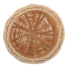Wicker basket for blankets - wicker,