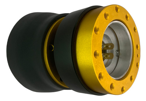 Quick release steering wheel - release,