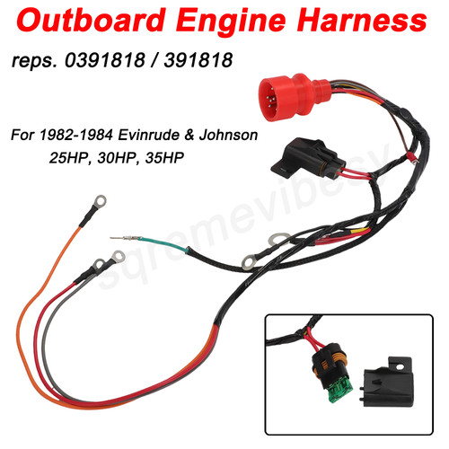 Outboard engine wiring - wiring, harness