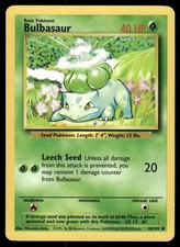 Pokemon Cards Bulbasaur 44/102