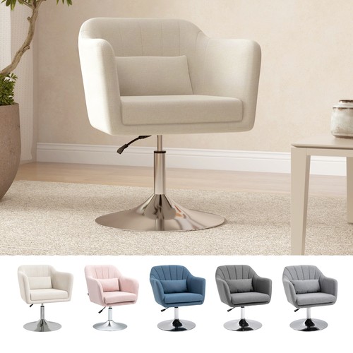 Stylish retro linen - linen, swivel