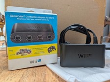 Official Nintendo Gamecube Controller Adapter for Wii U (Super Smash Bros)