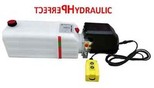 Hydraulic power unit 12 V 180 bar 2000W truck tipper trailer 11L pump dumper ex