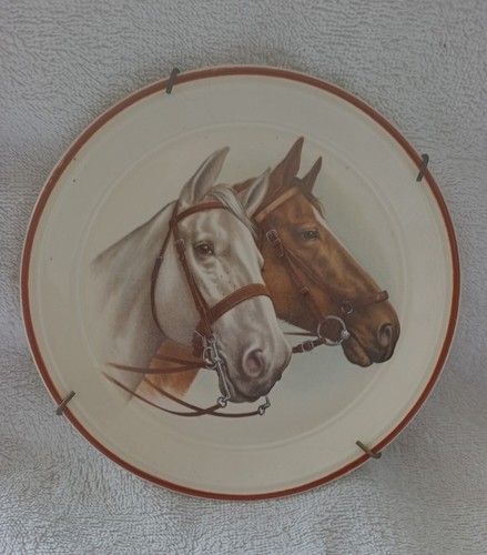 Horse design china wall plate - china,