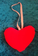 Barbie pink soft jersey heart