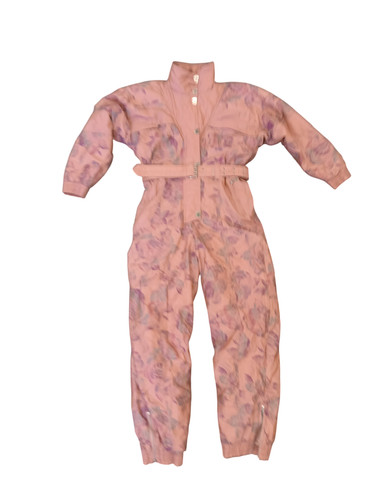 Vintage ski street pink - vintage, floral