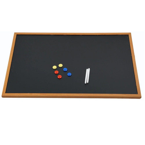 Blackboard magnetic wooden - blackboard,