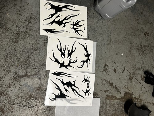 Scooter stickers tribal kit - stickers,