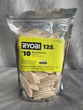 RYOBI #10 FSA Wood Biscuits (125-Piece)