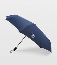 BMW Genuine Pocket Umbrella Ultralight Folding Compact Logo Branded in Blue