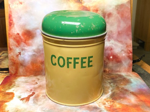 Coffee tin vintage worcester - coffee, tin-vintage
