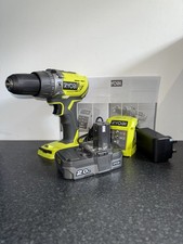 Ryobi R18PD3 18V Cordless Combi Drill With 2.0ah Battery  And Charger