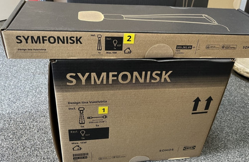 Ikea symfonisk floor lamp with - floor,